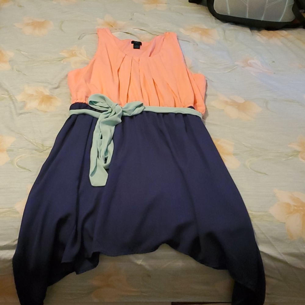 Color Block Spring Dress